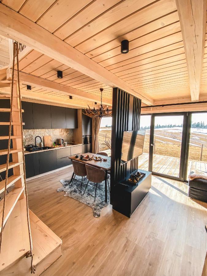 Osada Janosika Jacuzzi Drewniany Domek Na Odludziu Klikuszowa Exteriér fotografie