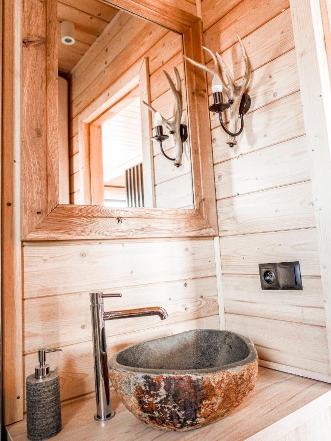 Osada Janosika Jacuzzi Drewniany Domek Na Odludziu Klikuszowa Exteriér fotografie