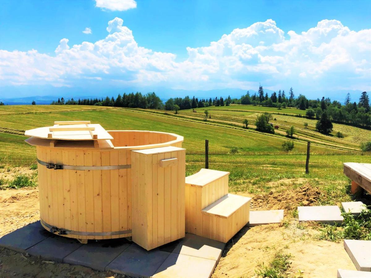 Osada Janosika Jacuzzi Drewniany Domek Na Odludziu Klikuszowa Exteriér fotografie