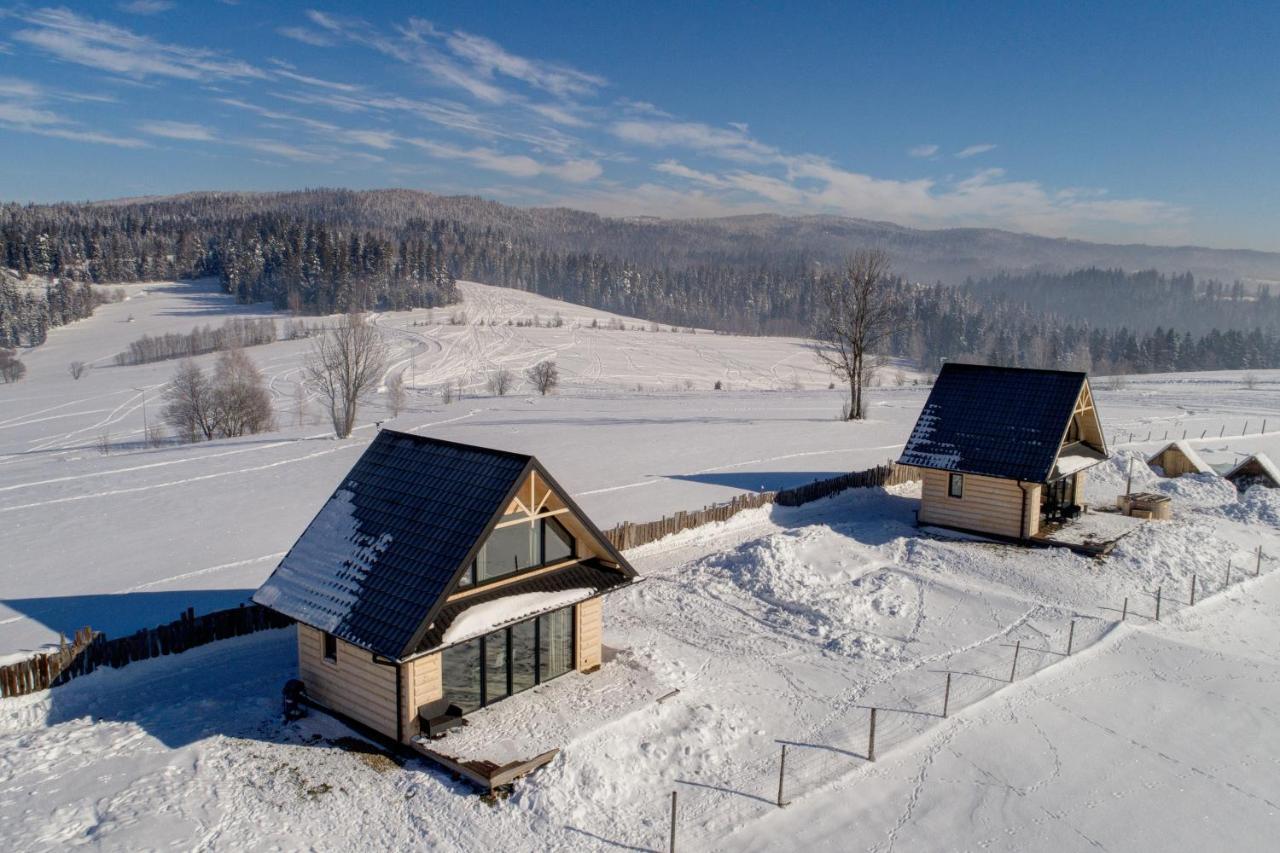 Osada Janosika Jacuzzi Drewniany Domek Na Odludziu Klikuszowa Exteriér fotografie